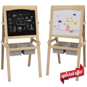 AIYAPLAY Kids Easel with Paper Roll