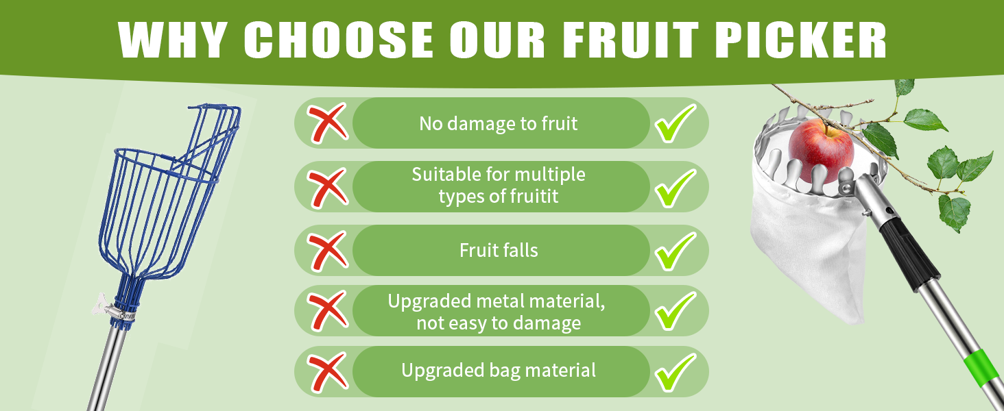 why choose our fruit picker