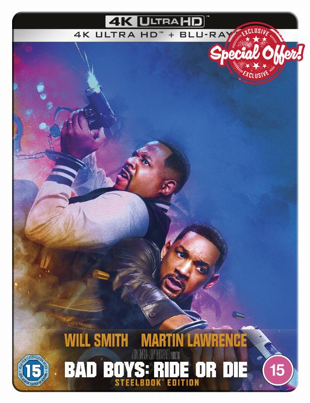 Bad Boys: Ride or Die 4K Ultra HD Steelbook