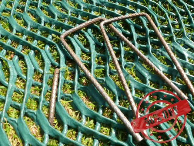 Suregreen Grass Reinforcement Mesh | 1m x 10m | 10mm Thick Heavy Duty Grass Protectio