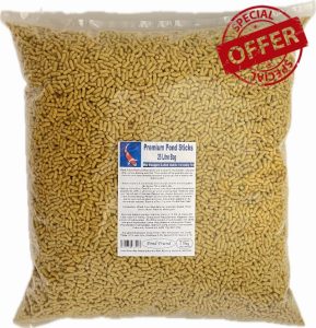 Pond Friend Fish Food Sticks 25 Litre 2.75kg Premium Quality Goldfish Koi & Cold Water Feed