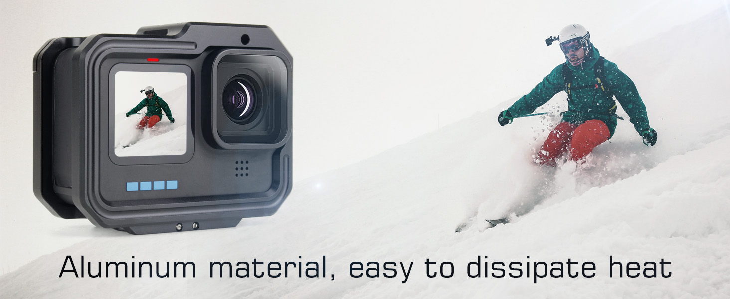 gopro aluminum case