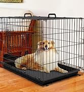 Dog cage with cover