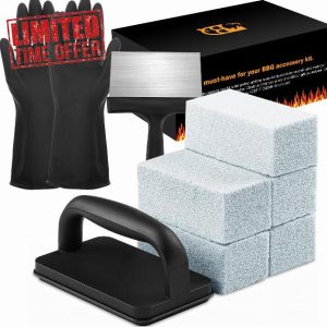 Grill Griddle Cleaning Brick Block Magic Stone Grill Cleane