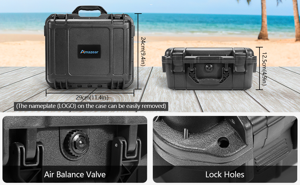 Insta 360 X4 Accessories Compact Hard Shell Carrying Case Waterproof Small Travel X3 ONE X2