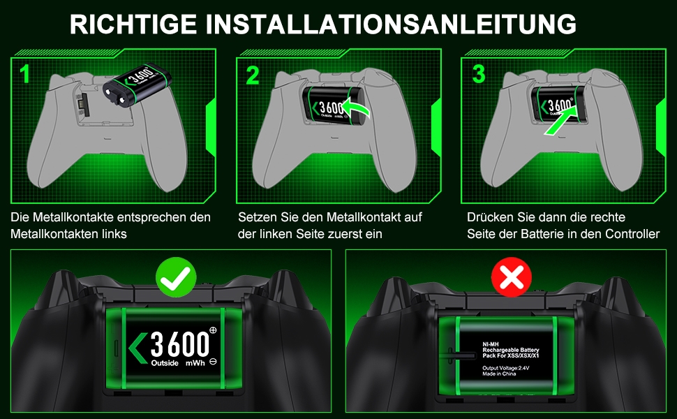 xbox controller battery