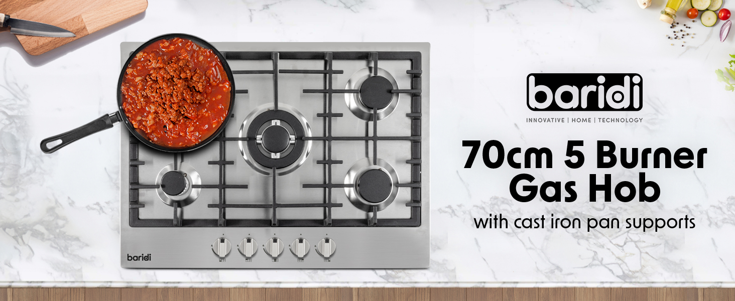 5 Burner Gas Hob