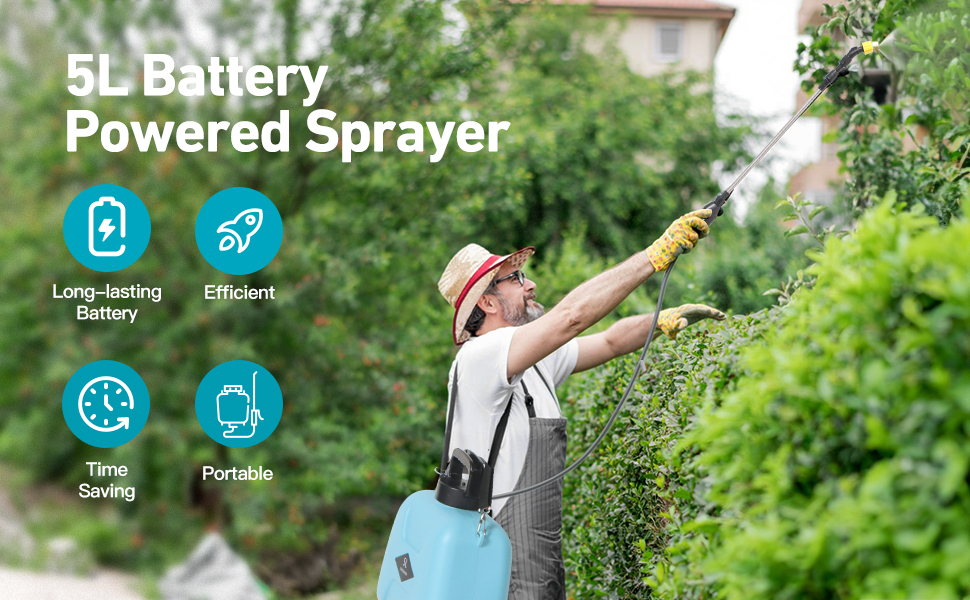 battery power blitz weed sprayer