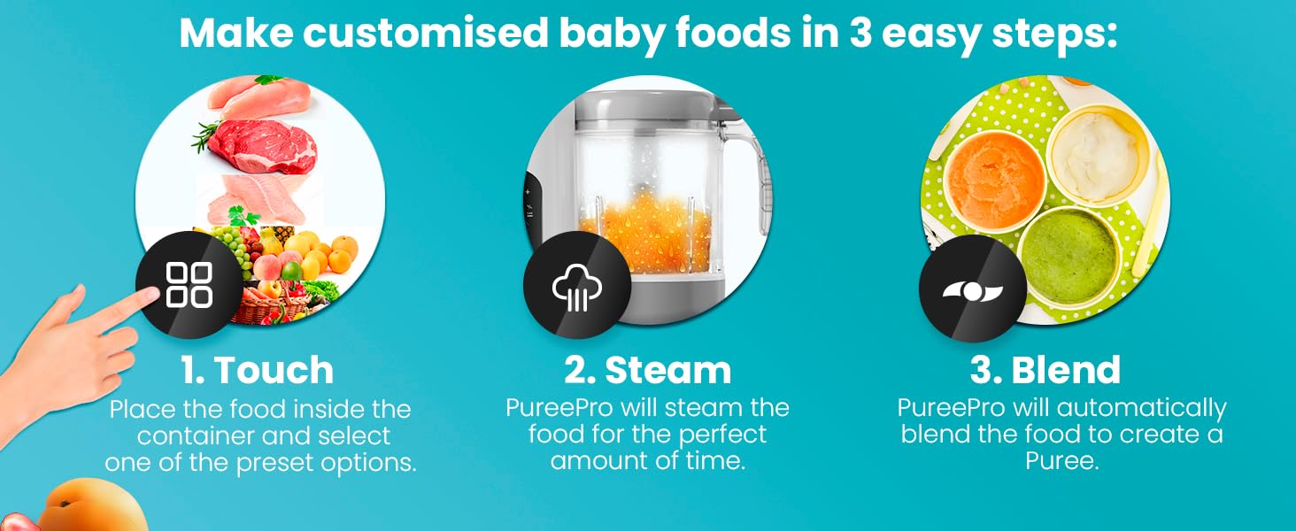 baby food maker blender baby feeding products steamer puree
