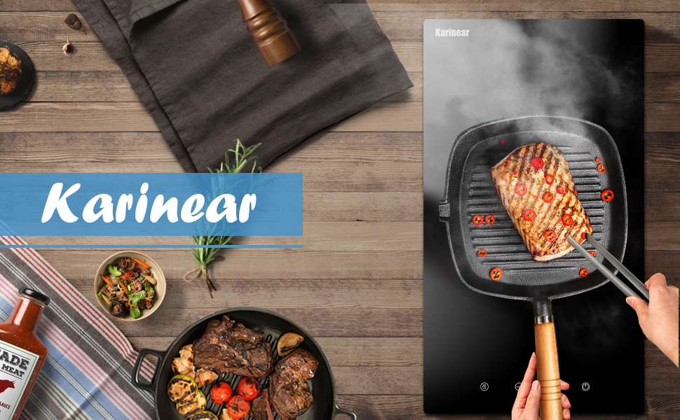 single ceramic hob