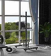 SPORTNOW Weight Rack for Olympic Weight Plate, 3 Tier Weight Tree for 2 inch Plates and Bars, Wei...