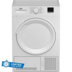 Beko DTLCE90051W 9kg Condenser Tumble Drye