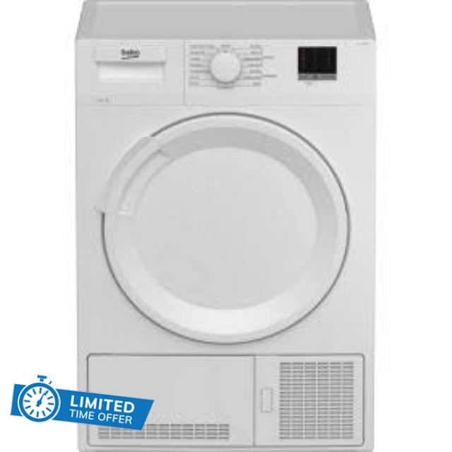 Beko DTLCE90051W 9kg Condenser Tumble Drye