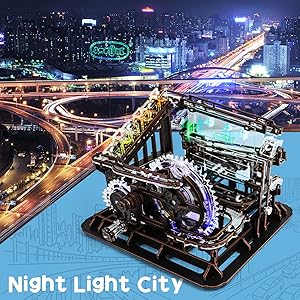 3d puzzles with led lights