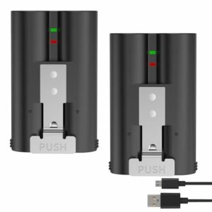 2Pack 6040mAh Replacement Battery for Ring Doorbell Video Camera 2/3/3Plus/4