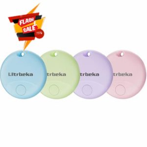 Ultrbeka Tracking Air Tags 4 Pack Bluetooth Tracker Tag