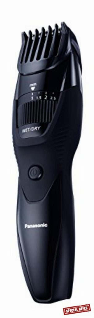 Panasonic ER-GB42 Wet & Dry Electric Beard Trimmer for Men with 20 Cutting Lengths