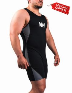 Olympic Weightlifting Singlet - Men's Sport Weight Lifting suit for Weightlifting