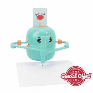 TYTOGE Educational Drawing Robot Interactive Kindergarten Toy Intelligent Drawing Learning Robot Toy for Aged 3 to 12 Years Old Childre
