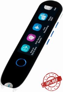 IRISPen Reader 8: Portable Scanner | Scanner Pen | Includes OCR 48 Languages Offline | Document Scanner | Dyslexia Scanner | Voice Synthesis 5 Languages | Digital Highlighter | Photo OCR | No WiFi