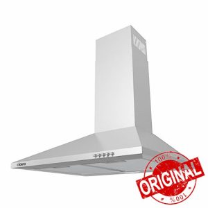 CIARRA CAS6201A Cooker Hood 60cm Stainless Steel Chimney Range Hood 600mm Recirculating Duct Kitchen Ventilation Extractor Fan            [Energy Class A]