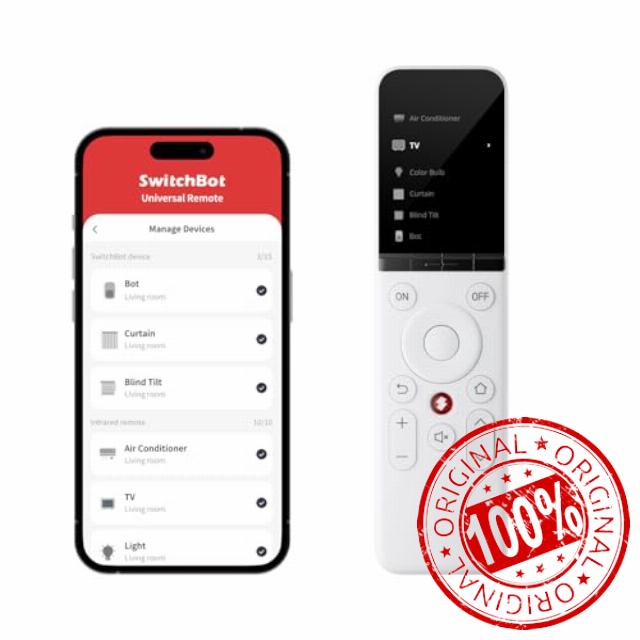 SwitchBot Universal Remote Control with Customizable APP