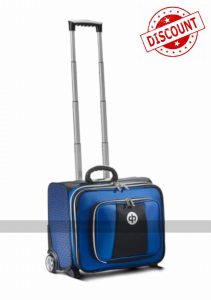 Drakes Pride Low Roller Trolley Bag - Royal