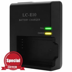 LP-E10 LC-E10 Cameras Charger for Canon LC-E10E LC-E10C Battery EOS Rebel T7 T6 T5 T3 T100 4000D 3000D 2000D 1500D 1300D 1200D 1100D Kiss X50 X70 X80 X90 SLR Camera Supply