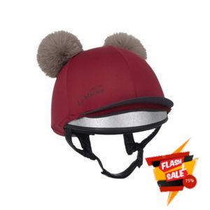 LeMieux Mini Double Pom Hat Silk - Embe