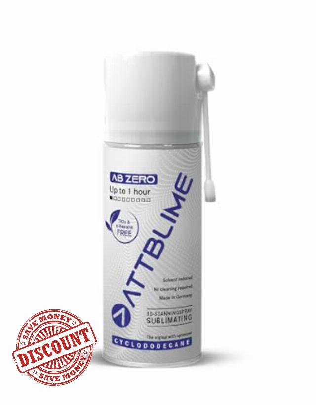 ATTBLIME AB Zero sublimating scanning spray | Scan time upto 1 hour | 500ml