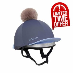 LeMieux Esme Hat Silk - Dusk Blue