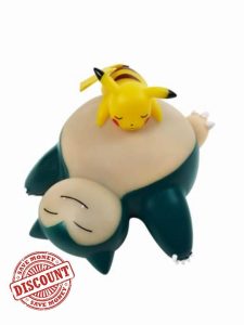 TEKNOFUN Light-up 3D Figure Snorlax and Pikachu