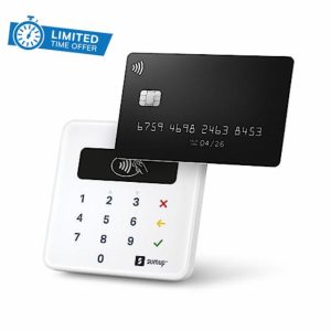 SumUp Air mobile card terminal for contactless payments with Credit & Debit Card