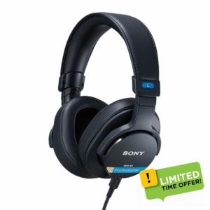 Sony MDR-M1 Studio Closed Back Headphones - Wired