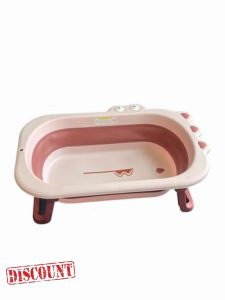 LADIDA Foldable Baby Bath Tub - Portable