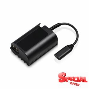 Panasonic Lumix DMW-DCC18GU BLK22 Dummy Battery USB-C