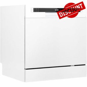 White Worktop Dishwasher - 8 Place Settings - Portable Tabletop Dish Washer            [Energy Class F]