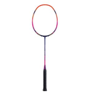 Kawasaki Professional Badminton Racket 35lbs High Tension 5U Ultra-Light 40T High Modulus Graphite Attack Type Lightweight Racket NEZHA 35-Orange
