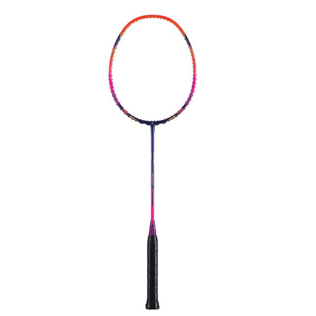 Kawasaki Professional Badminton Racket 35lbs High Tension 5U Ultra-Light 40T High Modulus Graphite Attack Type Lightweight Racket NEZHA 35-Orange
