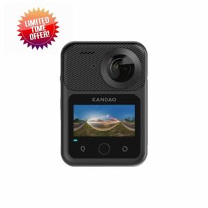 KanDao QooCam 3 Ultra – 8K Waterproof 360 Action Camera