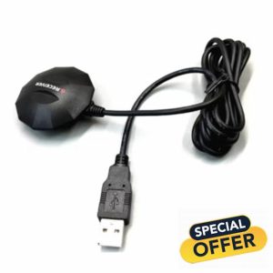 1 PCS Black New USB GPS GLONASS Receiver GNSS Receiver Module Antenna