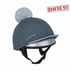 LeMieux Pom Hat Silk - Petrol