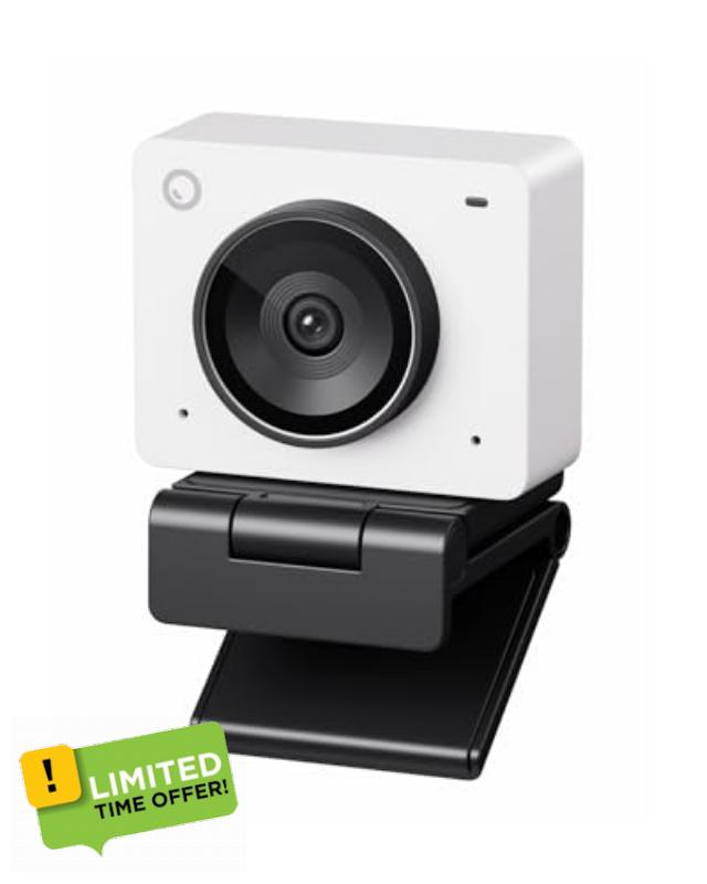 OBSBOT Meet 2-4K Webcam for PC with 1/2" Sensor