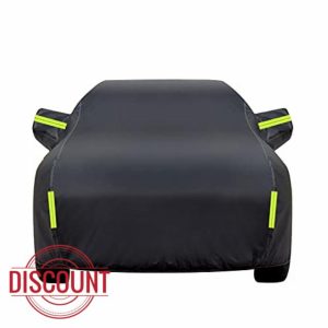 Car Cover for Ford Focus 3 MK3 RS ST Waterproof All Weather for Automobiles Outdoor Full Cover Rain UV Snowproof Protection with door Zipper Cotton Mirror Pocket