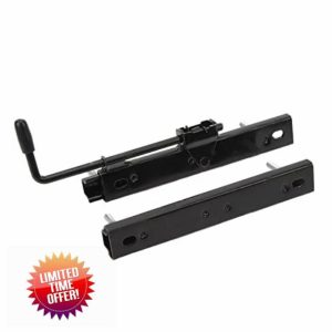 2PCS Seat Slider Track Strong Strength Adjustable Seat Sliding Fit for Go Kart Four Wheel Off Road ATV UTV