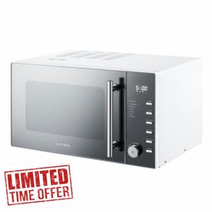 VYTRONIX WM90 900W Digital Microwave Oven | Freestanding Microwave with 5 Power Levels