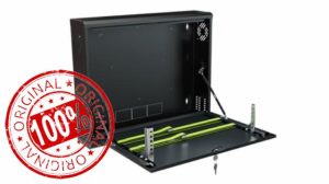 Stalflex CCTV Cabinet 19 inch 2U 130mm - Network Cabinet Made of Heavy Duty Metal - computer & server racks - Wall Mount Rack with Lockable Enclosure
