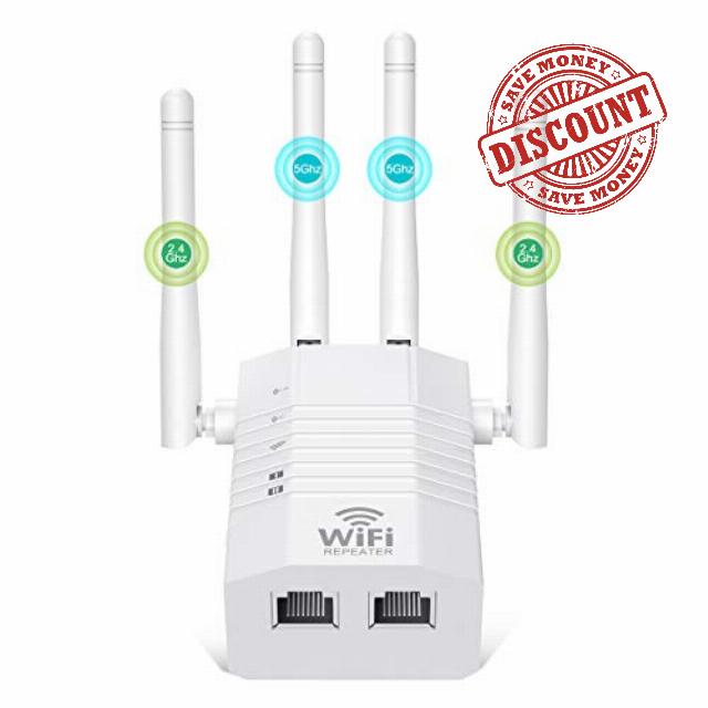 WiFi Extender WiFi Booster with Stable & Reliable Connection