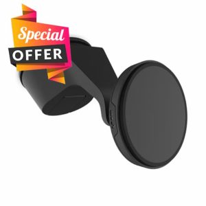 Mous – MagSafe Compatible Car Mount - Phone Suction Mount - Compatible with iPhone 15/14/13/12 Series Phones