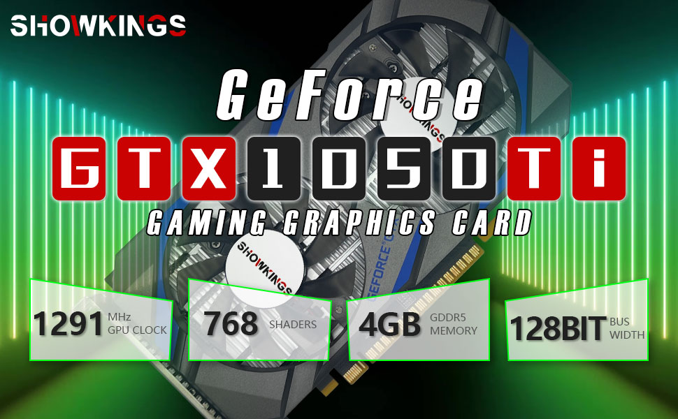 GTX 1050 Ti 4GB Graphics Card
